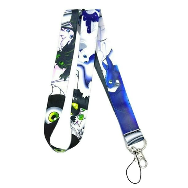 New How To Train Your Dragon movie blue lanyard Keychain